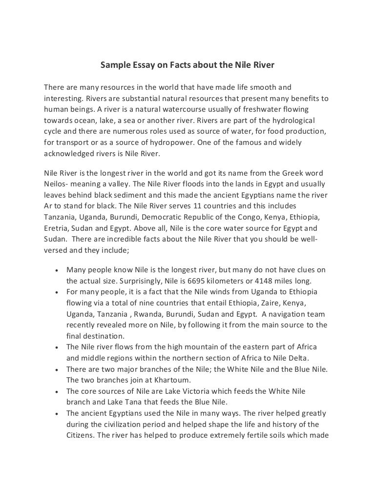 what would happen if the nile river did not exist nile river nickname